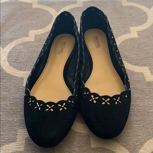 Michael Kors - Embelished Flats - Black - Size 7